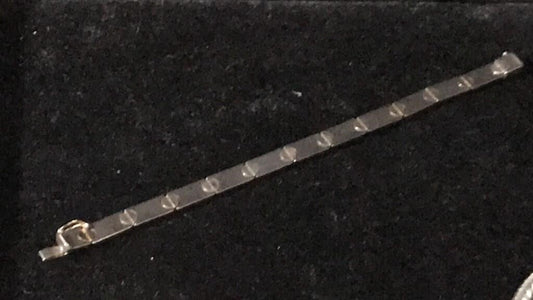 Italian Sterling Silver Bracelet – Modern Link Design, 925 Italy