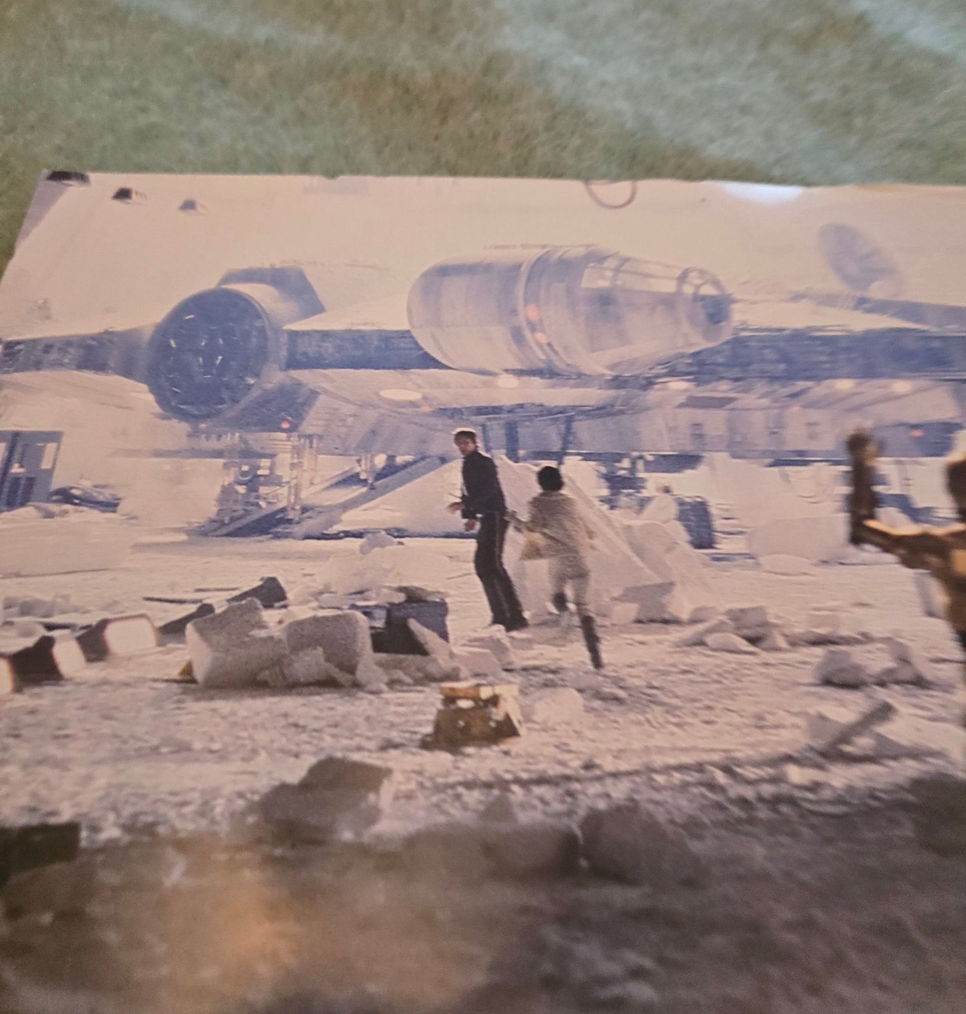 Star Wars Empire Strikes Back 1980 Original Photo Prints Lot of 2 – Luke on Tauntaun & C - 3PO Hoth – Vintage Lucasfilm - Bayshore Treasures