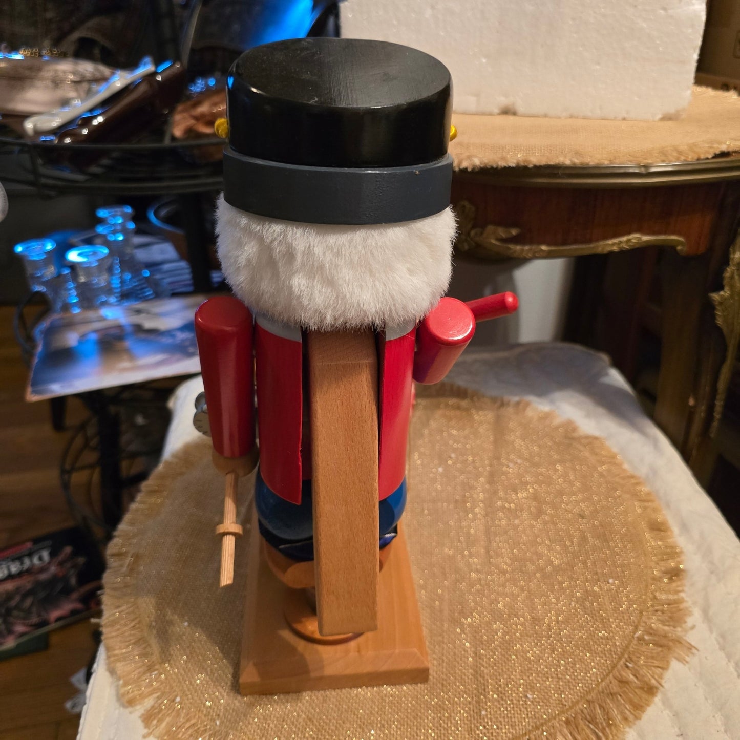 Steinbach German Nutcracker “Clockmaker” – 13” Musical – Plays Edelweiss – Handmade Germany - Bayshore Treasures
