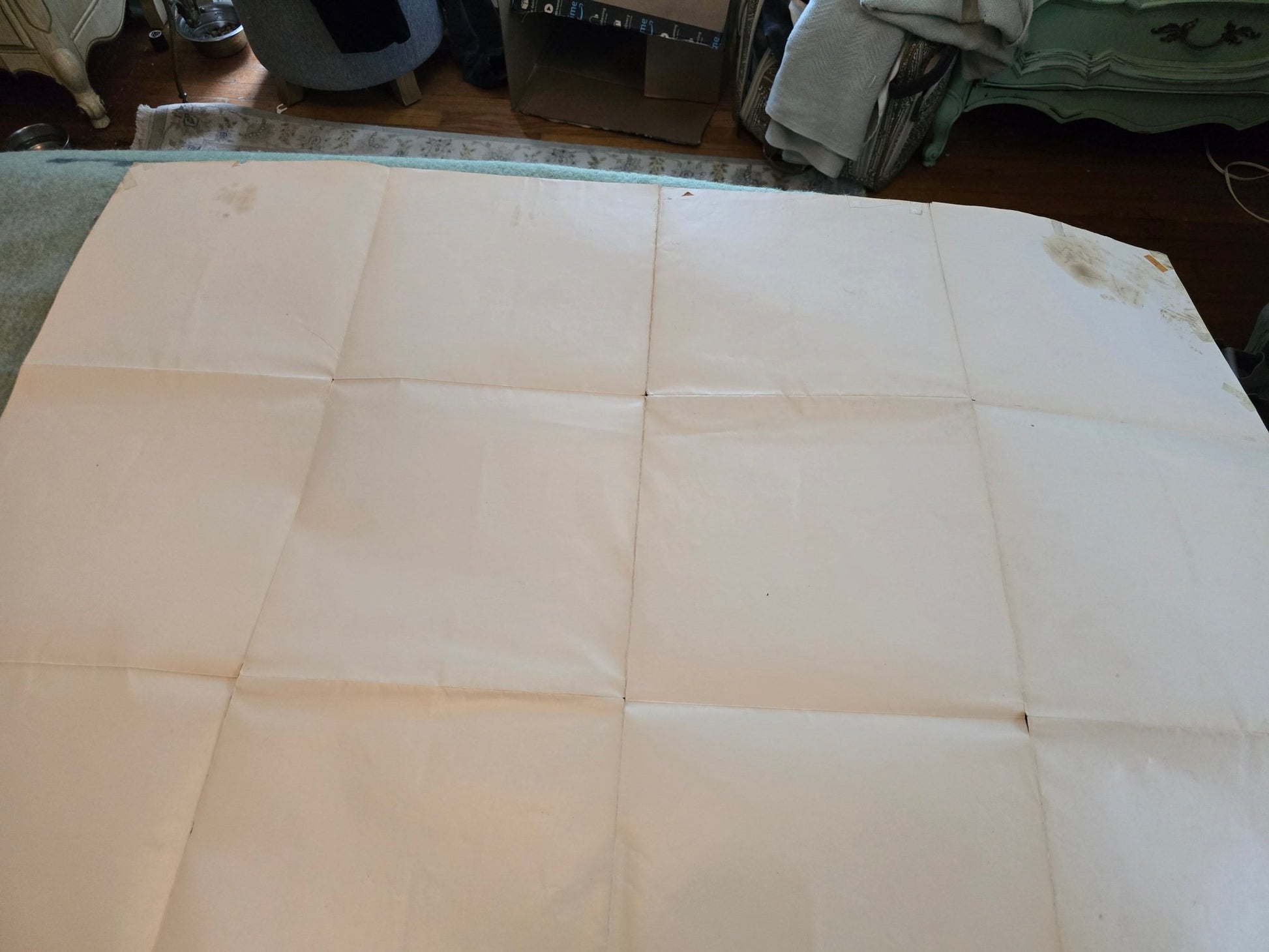 The Beatles White Album Original Poster 1968 Vintage Insert BS 2574 Matte USA - Bayshore Treasures