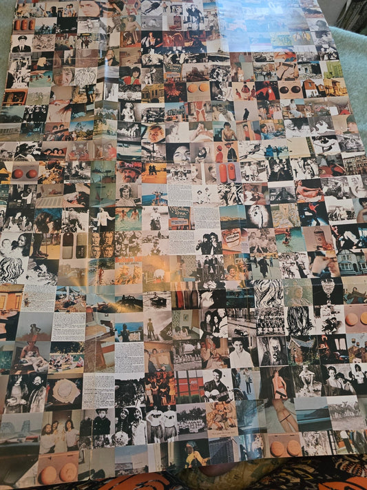 The Beatles White Album Original Poster 1968 Vintage Insert BS 2574 Matte USA - Bayshore Treasures