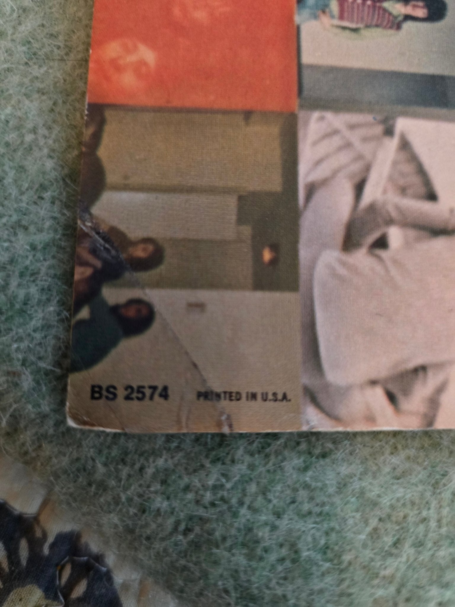 The Beatles White Album Original Poster 1968 Vintage Insert BS 2574 Matte USA - Bayshore Treasures