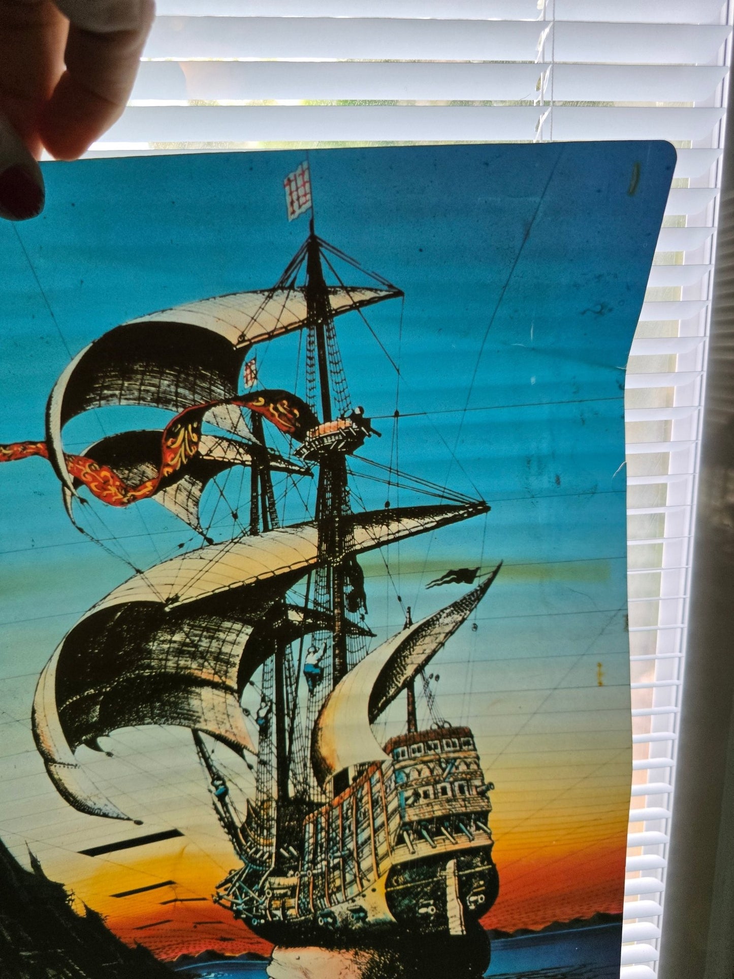 Time Bandits Backlit Video Store Display Poster 14x16 Double - Sided Lightbox Transparency 1980s - Bayshore Treasures