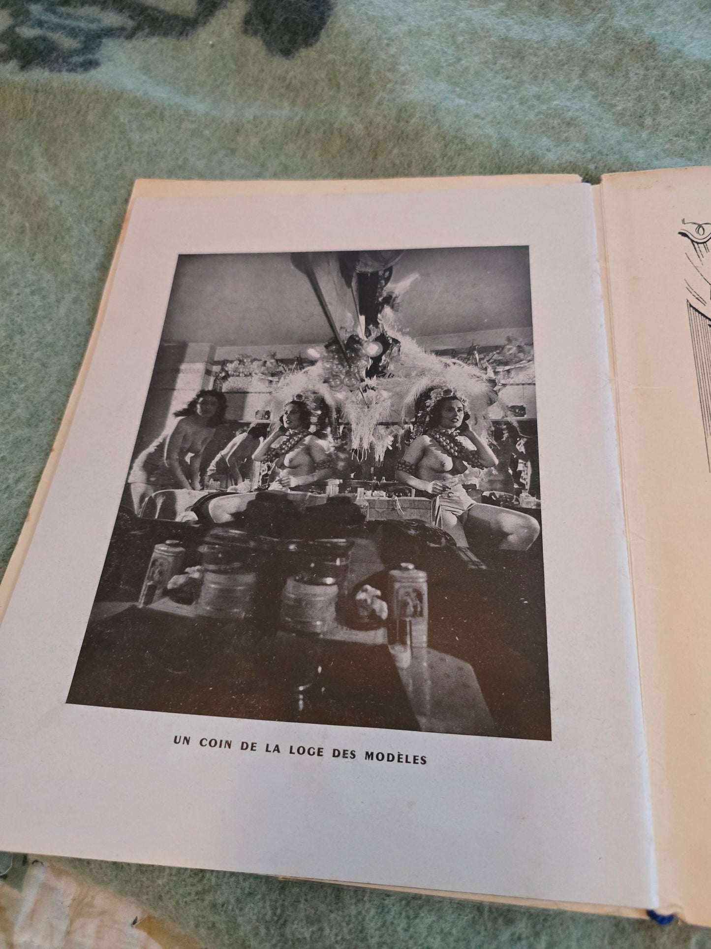 Vintage 1950s Lido de Paris Souvenir Program – Mid - Century French Cabaret – Original Show Book - Bayshore Treasures