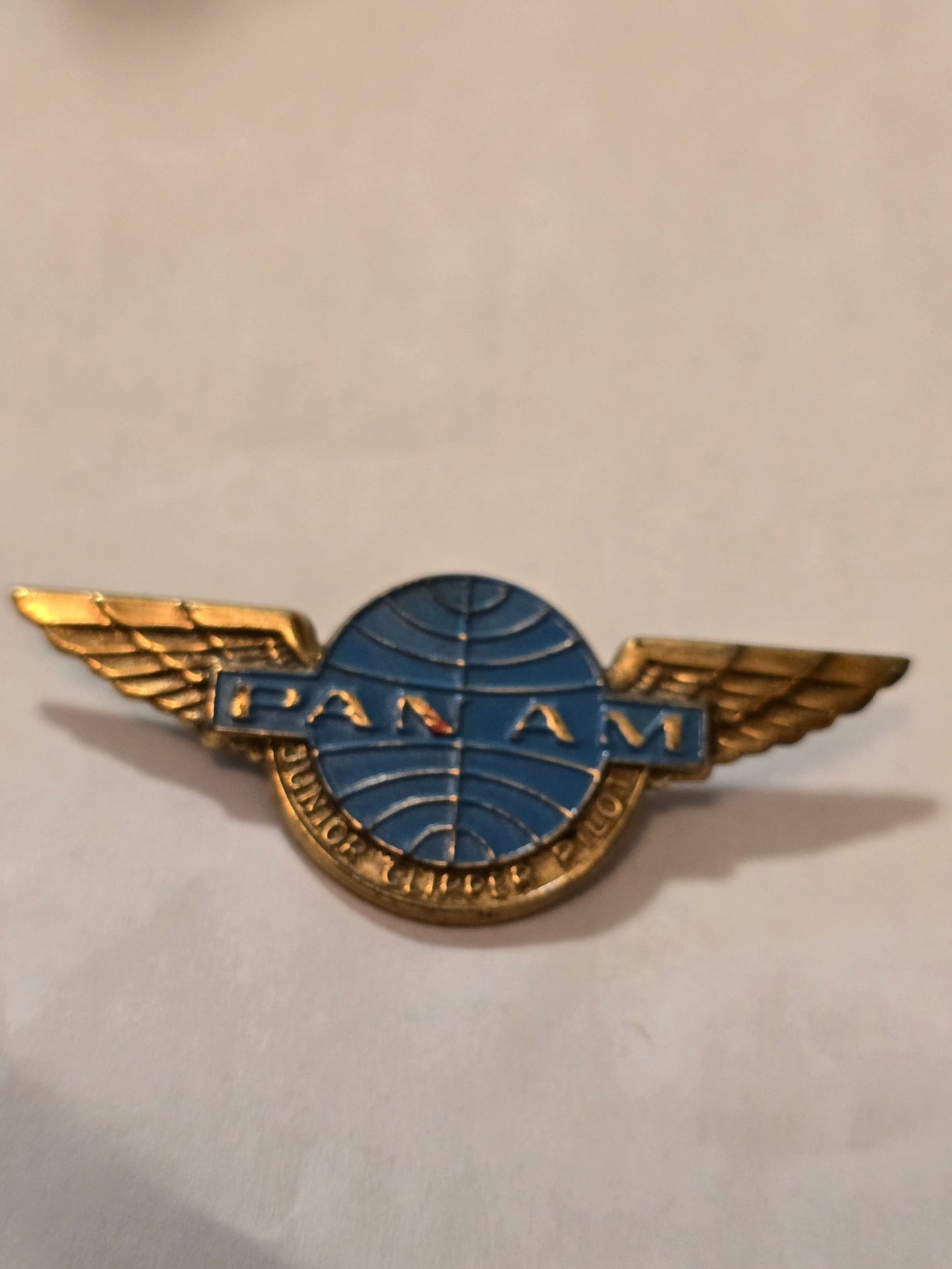 Vintage Pan Am Junior Clipper PILOT Flight Wings - Bayshore Treasures