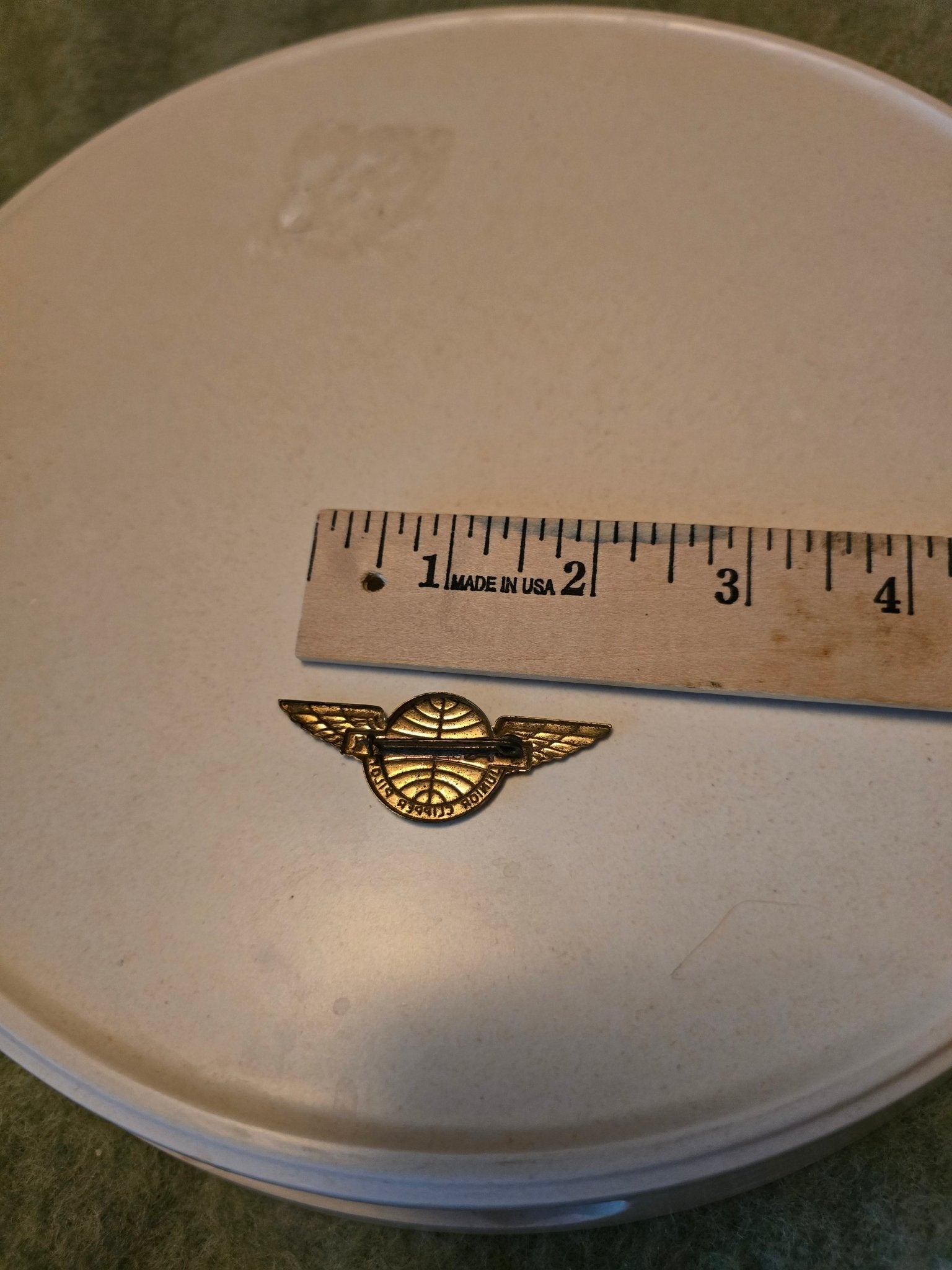 Vintage Pan Am Junior Clipper PILOT Flight Wings - Bayshore Treasures