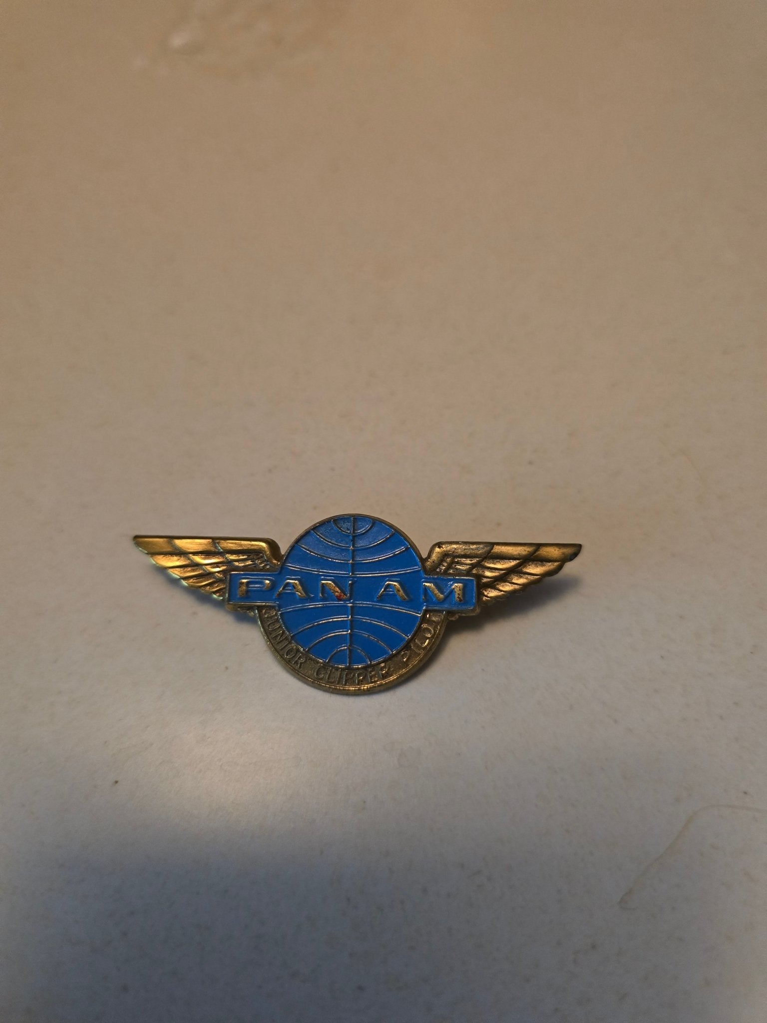 Vintage Pan Am Junior Clipper PILOT Flight Wings - Bayshore Treasures
