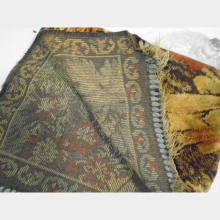 Vintage Woven Tapestry Wall Hanging – Rococo Courting Scene – 40s/50s - Bayshore Treasures