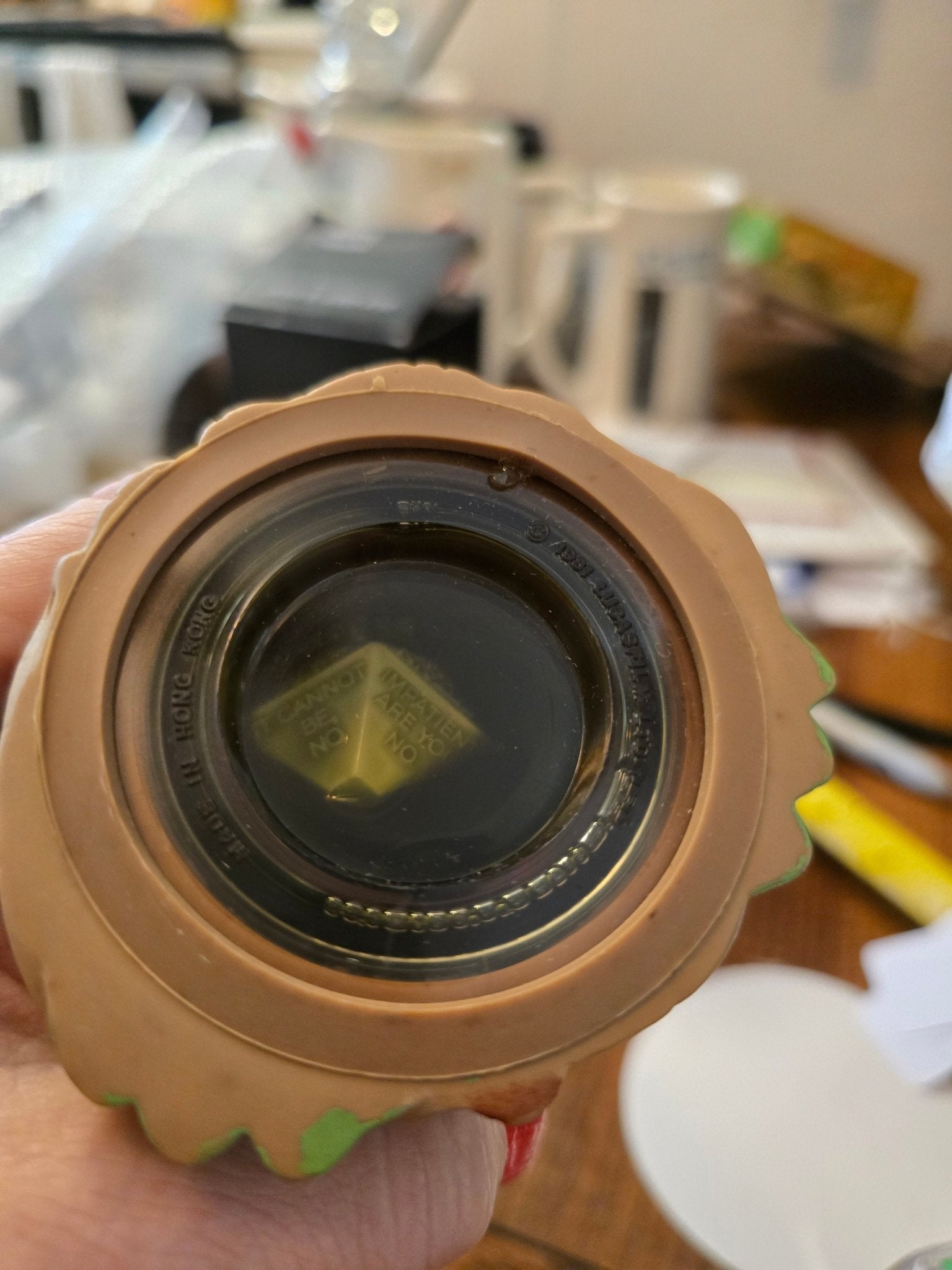 Yoda Magic 8 Ball Vintage Star Wars 1981 Master Yoda Magic 8 Ball Fortune Teller Toy 5 in - Bayshore Treasures