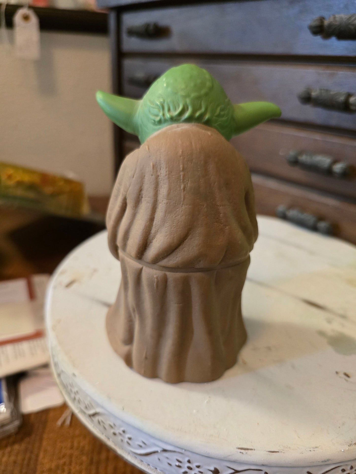 Yoda Magic 8 Ball Vintage Star Wars 1981 Master Yoda Magic 8 Ball Fortune Teller Toy 5 in - Bayshore Treasures